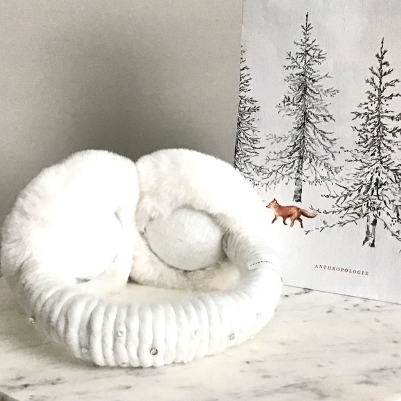 Anthropologie Accessories Anthropologie Rhinestone Embellished Faux